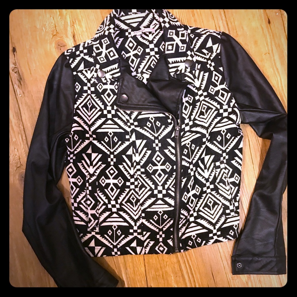Blu-pepper vintage Moto jacket